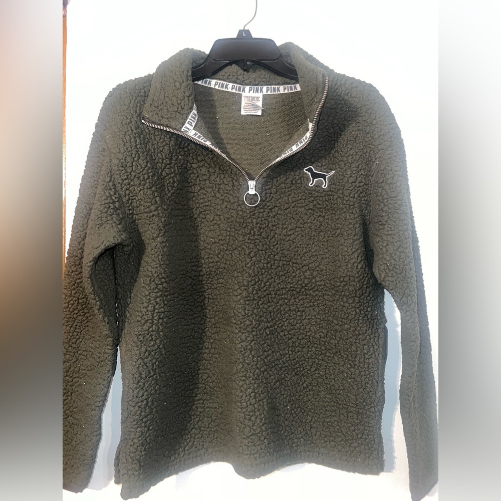 Victoria’s Secret Sherpa half zip